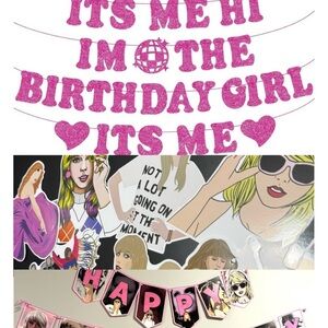 Taylor Swift | Birthday decore & Banners